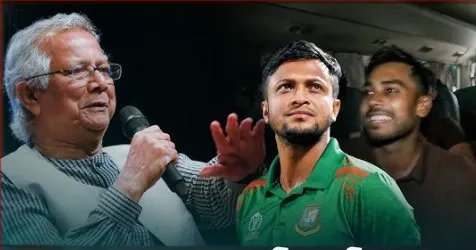 ফাইনালি সাকিবের বিষয়ে মুখ খুললেন প্রধান উপদেষ্টা ড. ইউনূস
