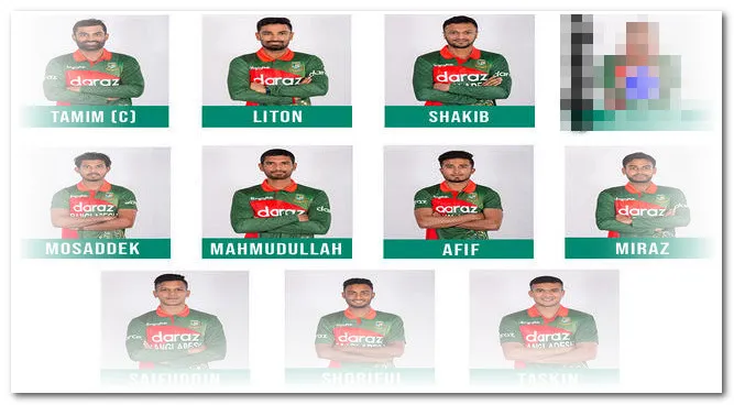 ওপেনিংয়ে বিশাল চমক দিয়ে ভারতের বিপক্ষে প্রথম টি-টোয়েন্টি ম্যাচের জন্য বাংলাদেশের শক্তিশালী একাদশ ঘোষণা