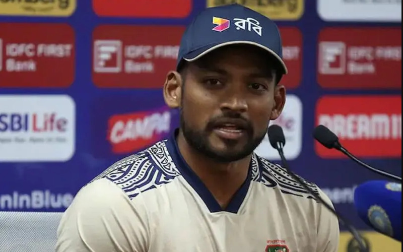 ম্যাচ ও সিরিজ হেরে সরাসরি যার দোষ দিলেন অধিনায়ক শান্ত