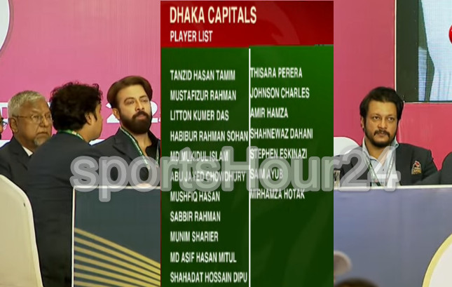 নিলাম শেষ :দেশী-বিদেশী তারকা ক্রিকেটারদের নিয়ে দল গড়লো ঢাকা ক্যাপিট্যালস,দেখেনিন তালিকা