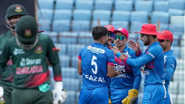 হাড্ডাহাড্ডি লড়াইয়ে শেষ হলো বাংলাদেশ বনাম আফগানিস্তানের ম্যাচ, দেখেনিন ফলাফল