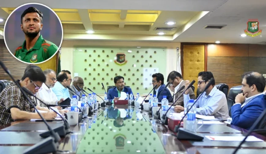 ব্রেকিং নিউজ: সাকিবকে নিয়ে নতুন বিপদে বিসিবি বস ফারুক ও ক্রীড়া উপদেষ্টা আসিফ