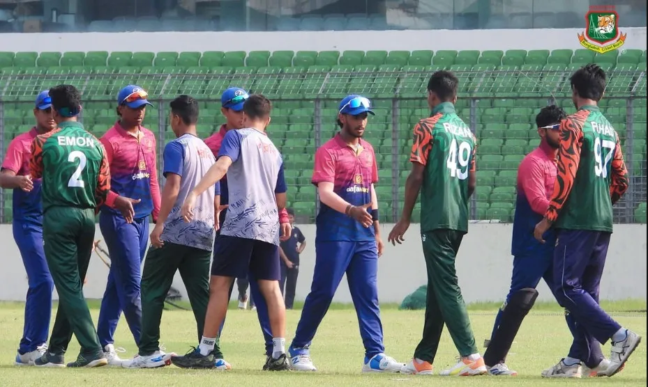 হাড্ডাহাড্ডি লড়াইয়ে এইমাত্র শেষ হলো বাংলাদেশের ম্যাচ,জেনেনিন ফলাফল