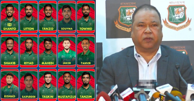 কয়েকঘন্টা পরেই খেলা শুরু,শক্তিশালী একাদশ ঘোষণা করলো বিসিবি