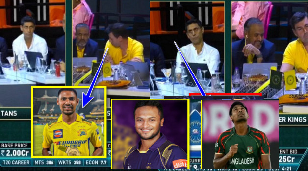 IPL নিলামে অবিশ্বাস্য চমক : এবার নিলামে নাম উঠবে সাকিব মুস্তাফিজদের, দেখেনিন দল পেলেন যারা