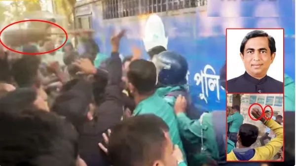 কিরণকে বহনকারী প্রিজনভ্যানের সাথে অবিশ্বাস্য করলো সাধারণ জনতা