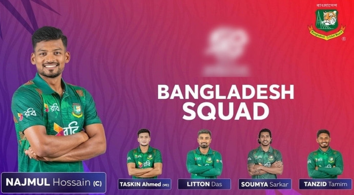 বড় চমক, চ্যাম্পিয়ন্স ট্রফির জন্য বাংলাদেশের স্কোয়াড ঘোষণা