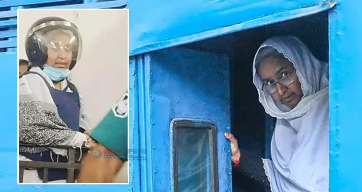 কাঠগড়ায় দাঁড়িয়ে ৫ মিনিট ধরে টিস্যু পেপারে ‘চিঠি’ লিখলেন দীপু মনি