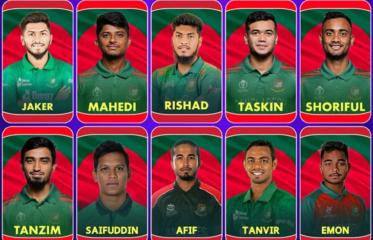 চ্যাম্পিয়ন্স ট্রফি : এক পরিবর্তনে বাংলাদেশ স্কোয়াড, আলোচনার কেন্দ্রবিন্দুতে দুই ক্রিকেটার