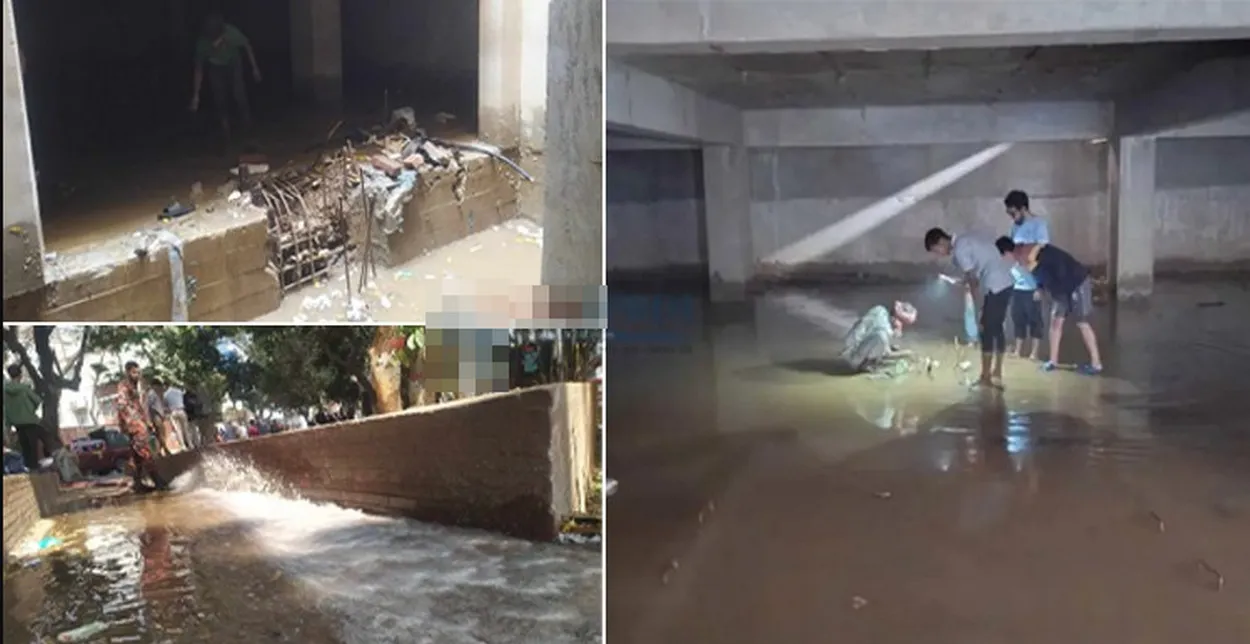ধানমন্ডির ৩২ নম্বর বাড়ির নিচের পানি সেচের পর যা মিললো