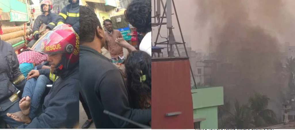 আগুনের ধোঁয়ায় শ্বাসবন্ধ হয়ে প্রাণ গেল স্বামী-স্ত্রীর