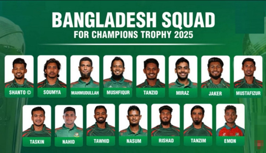 আগামীকাল ভারতের বিপক্ষে ম্যাচের জন্য বাংলাদেশের সেরা একাদশ ঘোষণা