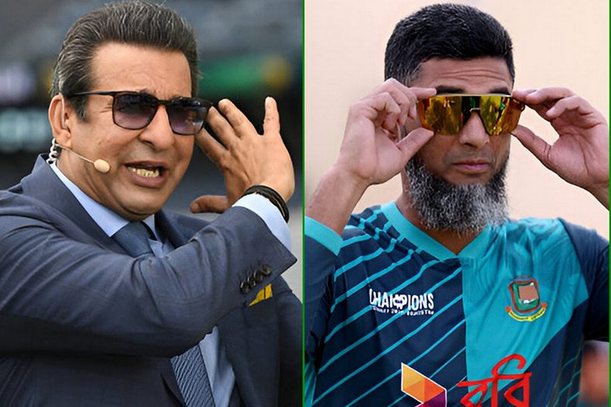 রিয়াদকে অপমান করলেন ওয়াসিম আকরাম