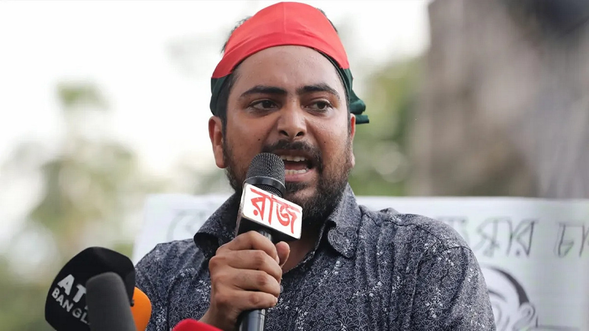 আওয়ামী লীগের রাজনীতির নিয়ে যা বললেন নাহিদ ইসলাম