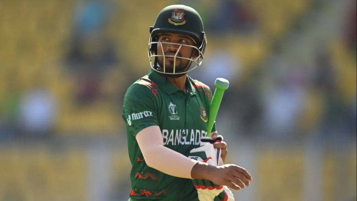 ব্যাটিংয়ে ডাবল জিরো, রাগে সবার সেরা, চরম ’বেয়াদবি‘ করলেন শান্ত