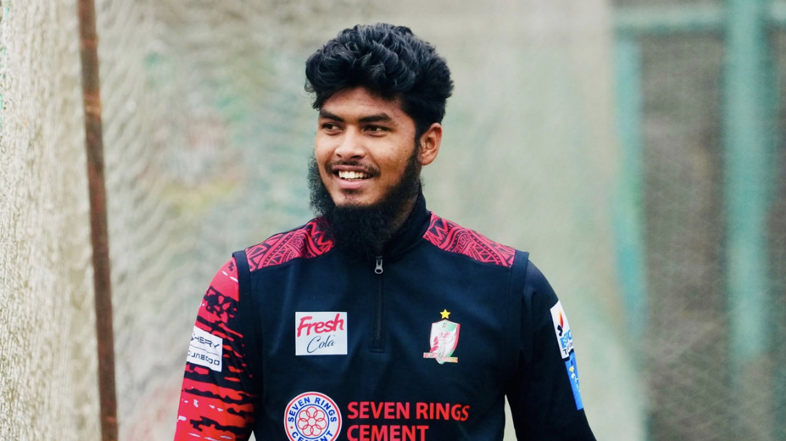 “সেরাটা দিতে পারলে কোনো দল আমাদের সামনে দাঁড়াতে পারবে না”: রিশাদ হোসেন