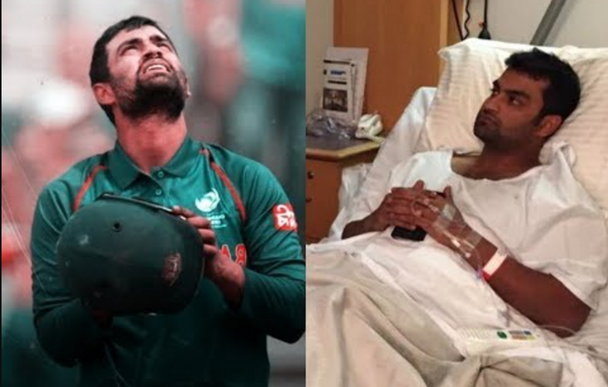 হার্টে রিং পরানো হলো তামিমের,জেনেনিন সর্বশেষ অবস্থা