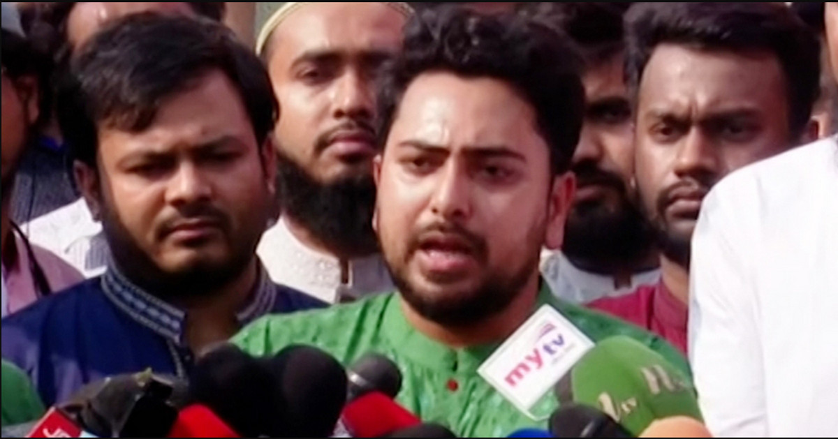 নির্বাচন চাপিয়ে দেওয়া হলে মানা হবে না: নাহিদ ইসলাম