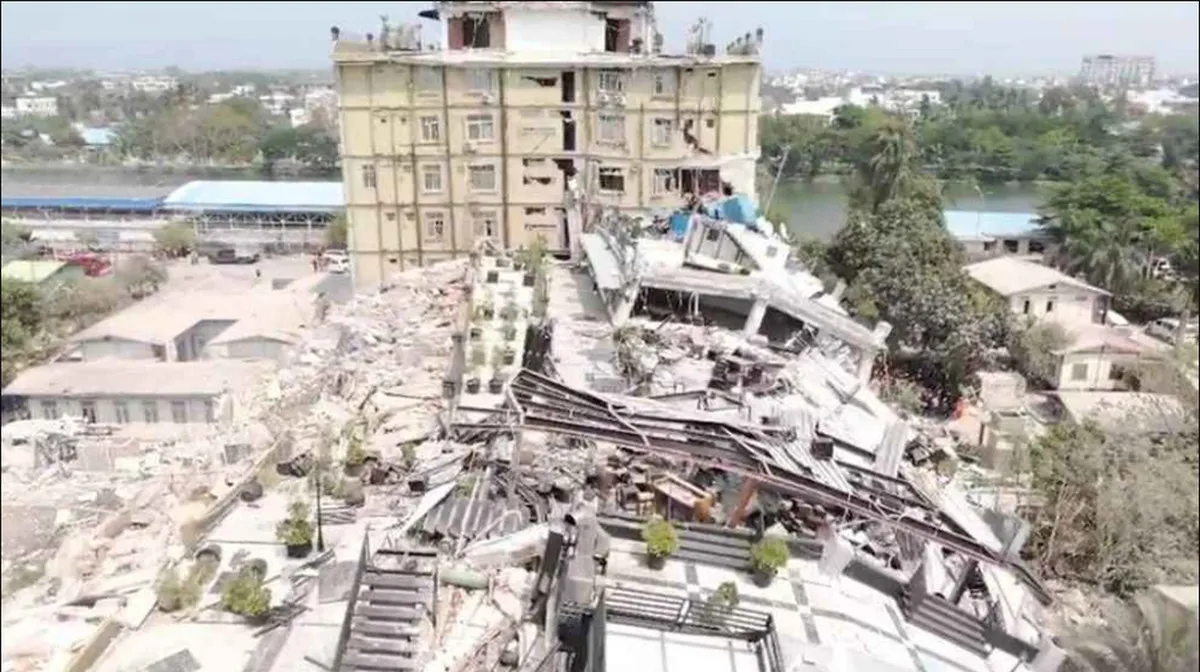 মিয়ানমারে ভয়াবহ ভূমিকম্প মৃতের সংখ্যা ২,৭১৯ ছাড়াল