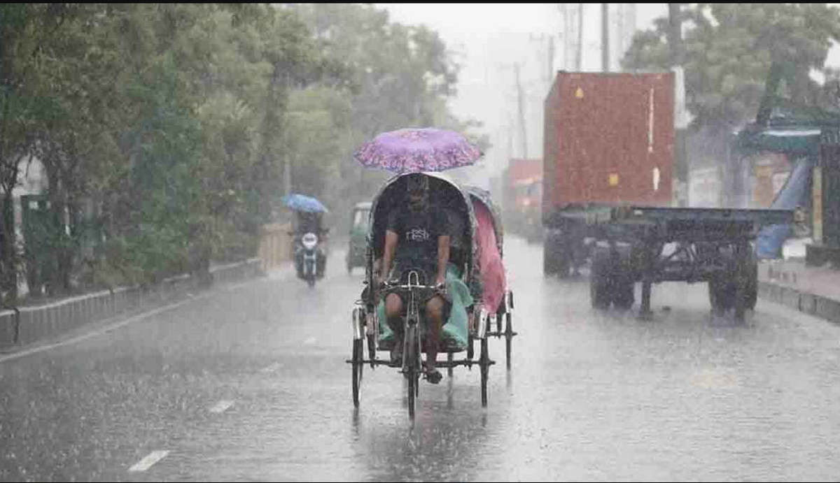 চার অঞ্চলে ঝড়বৃষ্টির আভাস