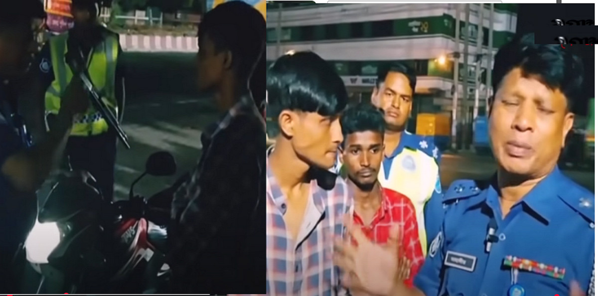 প্রেমের টানে যুবকের অন্যরকম কান্ড দেখে হতবাক পুলিশও