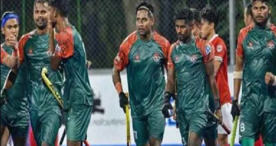 হাড্ডাহাড্ডি লড়াইয়ের পর ৫-০ গোলে শেষ হলো বাংলাদেশের ম্যাচ