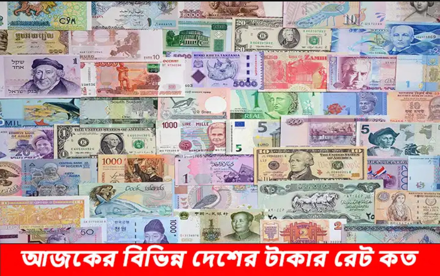 আজকের সকল দেশের টাকার রেট (৮ মে ২০২৫)