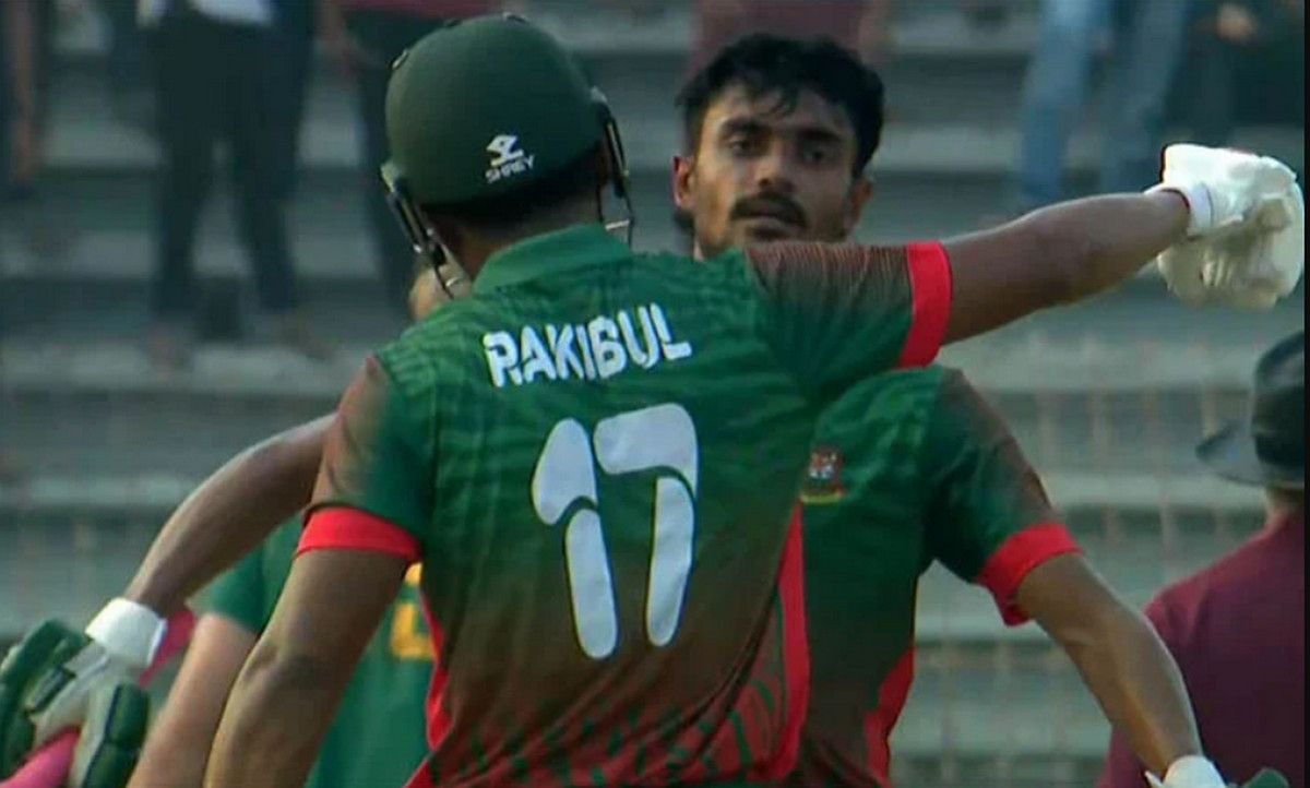 টাইগারদের ঘূর্ণিতে শেষ দক্ষিণ আফ্রিকা,বাংলাদেশের অবিশ্বাস্য সিরিজ জয়