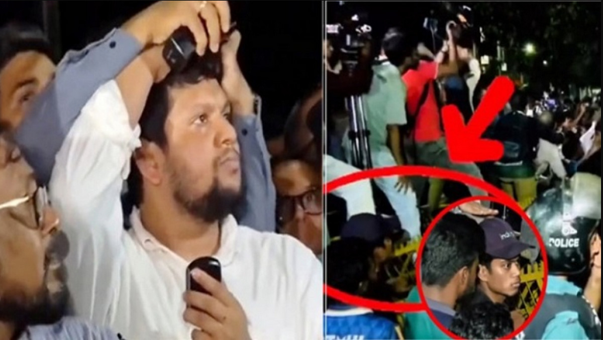 উপদেষ্টাকে বোতল ছুঁড়ে মারা, মুখ খুললেন অভিযুক্ত জবি শিক্ষার্থী