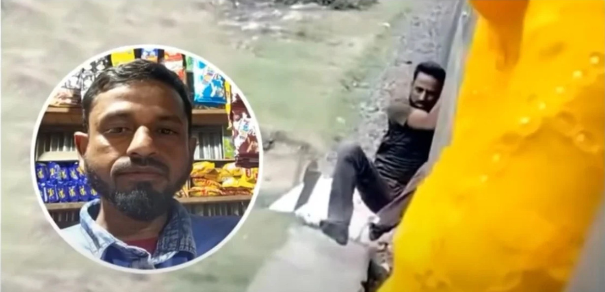 যে কারনে ট্রেন থেকে ঝোলানো হলো অটোরিকশা চালককে, ভাইরাল হলো ভিডিও