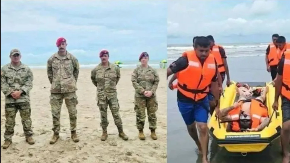 যে কারণে কক্সবাজারে মার্কিন সেনা ও বিমানবাহিনী সদস্যরা