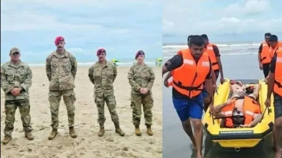 যে কারণে কক্সবাজারে মার্কিন সেনা ও বিমানবাহিনী সদস্যরা