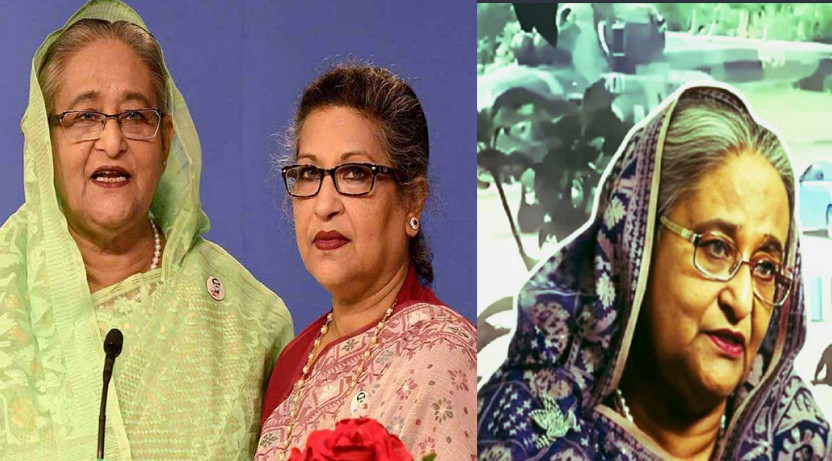 বেরিয়ে এলো আসল ঘটনা : যে কারনে ৫ আগস্ট শেখ হাসিনার পায়ে ধরেছিলেন রেহেনা