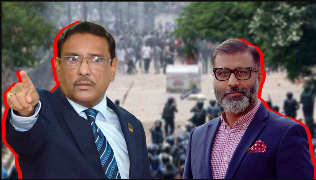 জুলাই বিপ্লবের যে দায় নিঝুম মজুমদারের ওপর চাপালেন ওবায়দুল কাদের