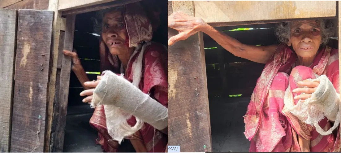 মায়ের আশ্রয় হয়েছে মুরগির খোপে, ছেলেকে জন্ম দেয়ায় কি অপরাধ