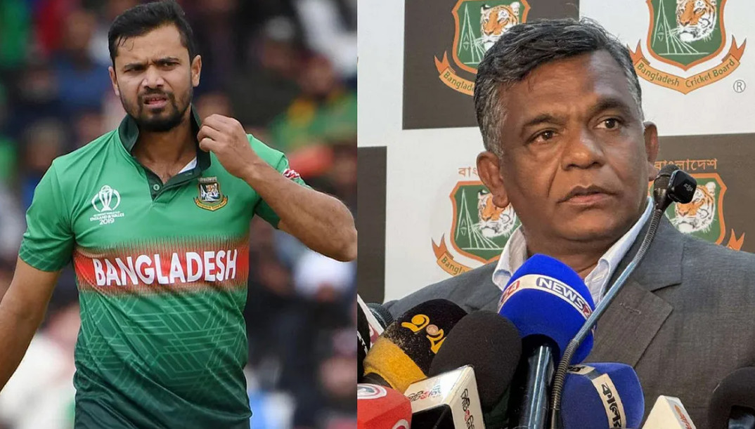 বিসিবিতে মাশরাফির চমক,তোলপাড় ক্রিকেটাঙ্গনে