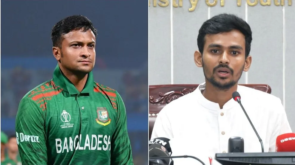সাকিবের মাঠে ফেরা প্রসঙ্গে যা বললেন ক্রীড়া উপদেষ্টা