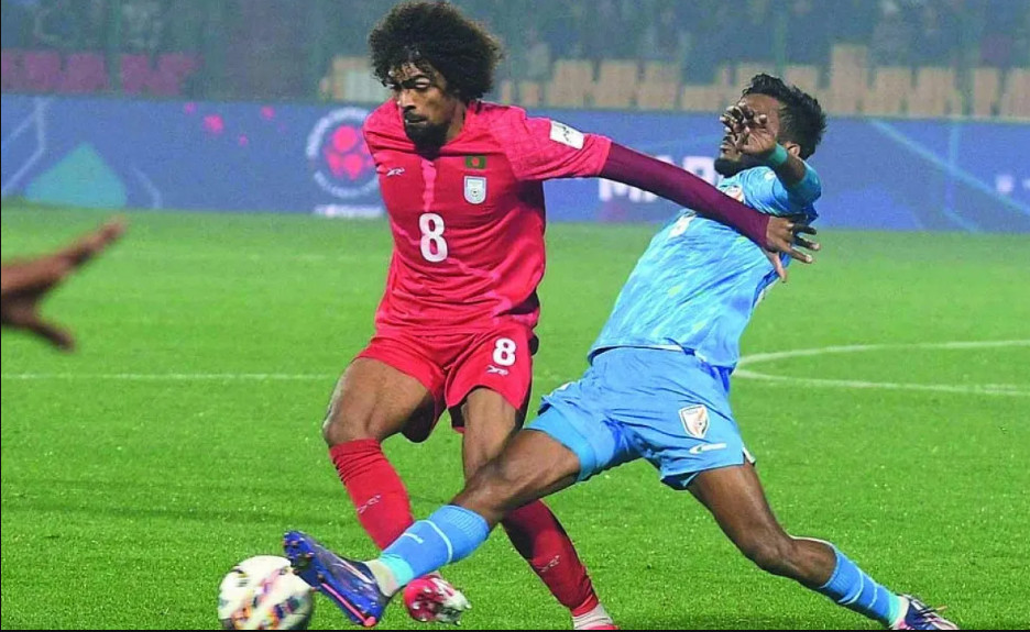 চলছে বাংলাদেশের খেলা, গোল দিয়েই ছাড়লো হামজা,জেনেনিন সর্বশেষ ফলাফল