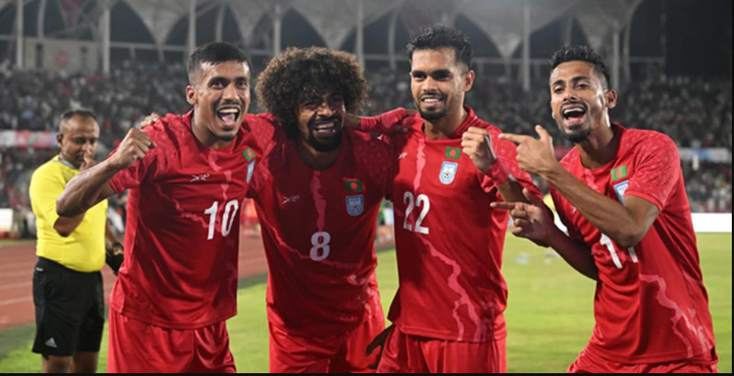 হামজা ঝড়ে শেষ হলো বাংলাদেশ ও ভুটানের মধ্যকার ম্যাচ
