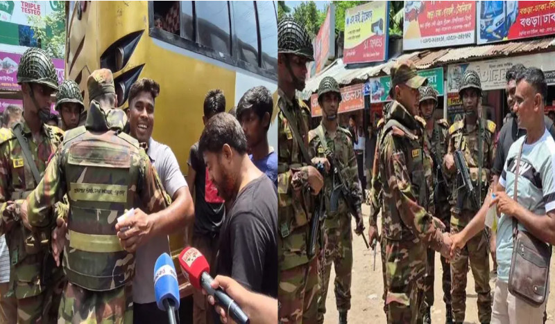 দুই প্রবাসীর স্বপ্ন বাঁচাল সেনাবাহিনী