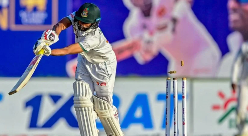 গল টেস্ট: দ্বিতীয় দিন শেষ করল বাংলাদেশ, এক ঝড়েই ভাঙল ব্যাটিং ভীত