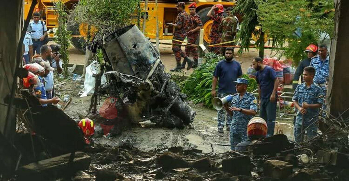 মাইলস্টোনে বিমান দুর্ঘটনা: বিধ্বস্ত ভবনে শিক্ষার্থীর সংখ্যা জানালো শিক্ষকরা
