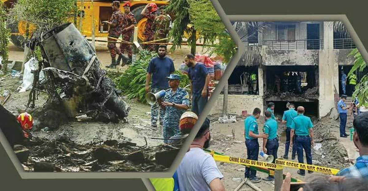 মাইলস্টোনে বিমান দুর্ঘটনা : আহত, নিহত ৩২ ও চিকিৎসাধীন রোগীর তালিকা প্রকাশ