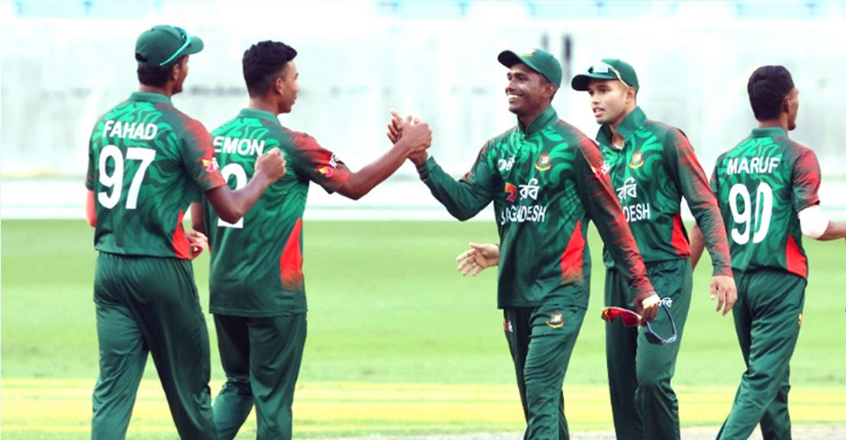 হাড্ডাহাড্ডি লড়াইয়ে শেষ হলো বাংলাদেশ ও দ:আফ্রিকার ম্যাচ,জেনেনিন ফলাফল