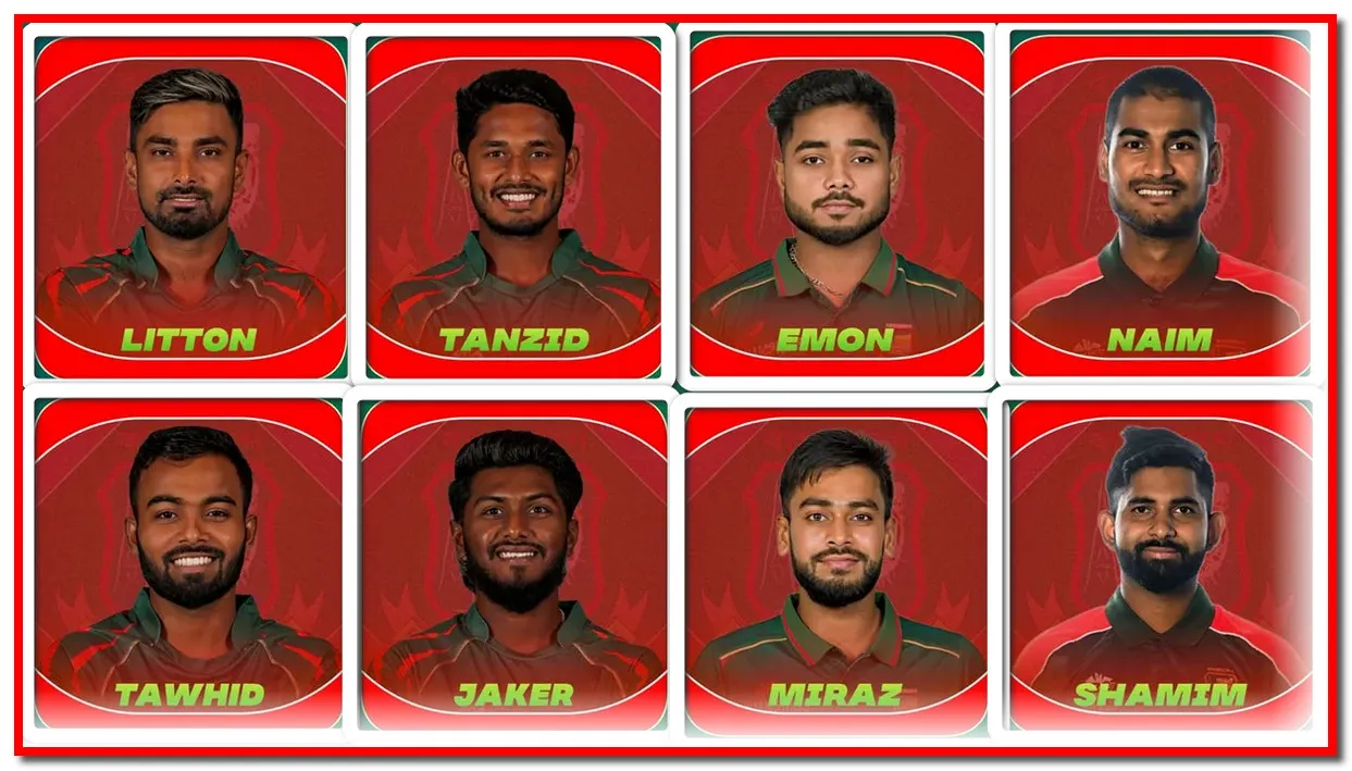 এশিয়া কাপ ২০২৫: বাংলাদেশ একাদশে ১৪ জন প্রায় চূড়ান্ত