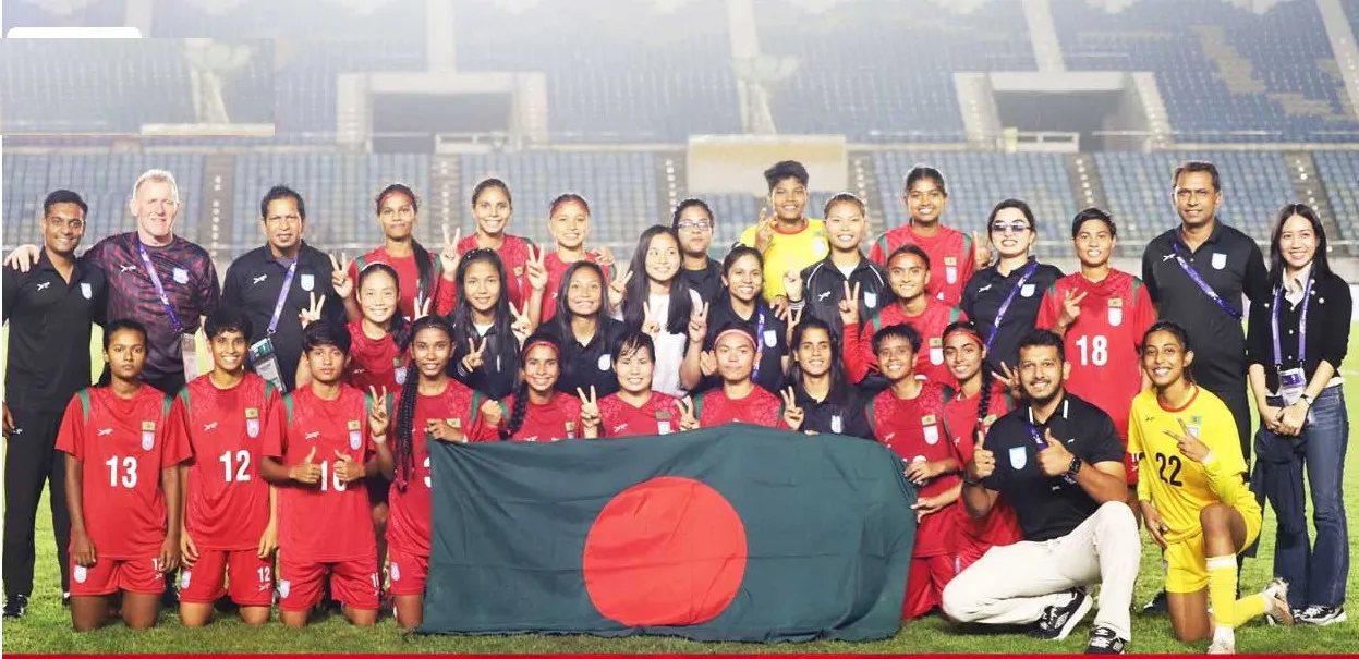 ফিফা র‍্যাঙ্কিংয়ে ফুটবল বিশ্বকে তাক লাগালো বাংলাদেশ