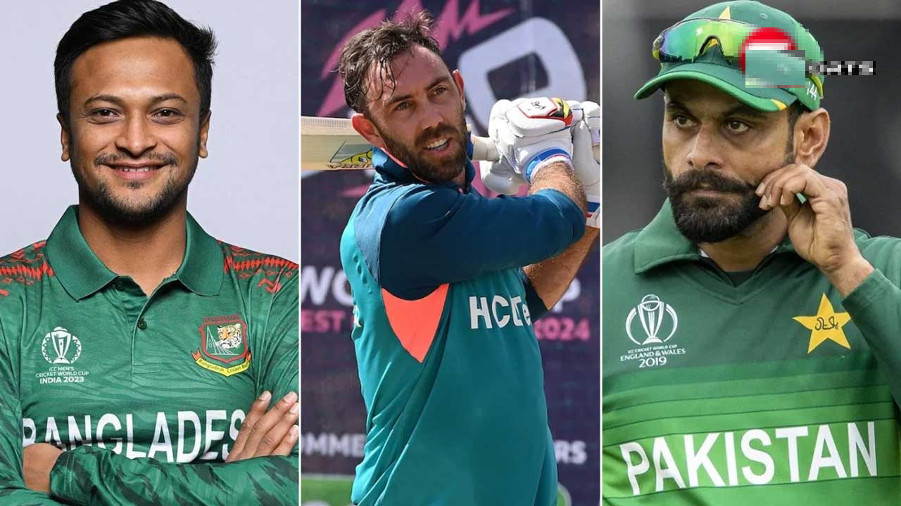 টি-টোয়েন্টিতে সাকিব-হাফিজের পাশে বসার অপেক্ষায় ম্যাক্সওয়েল