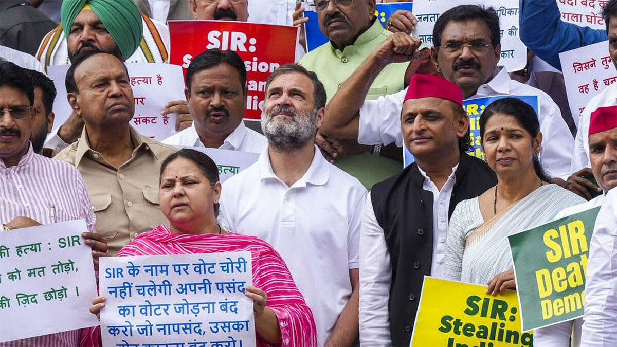 ‘স্যার’ ইস্যুতে বিরোধীদের শক্ত আন্দোলন, কংগ্রেসের জাতীয় বৈঠক আজ