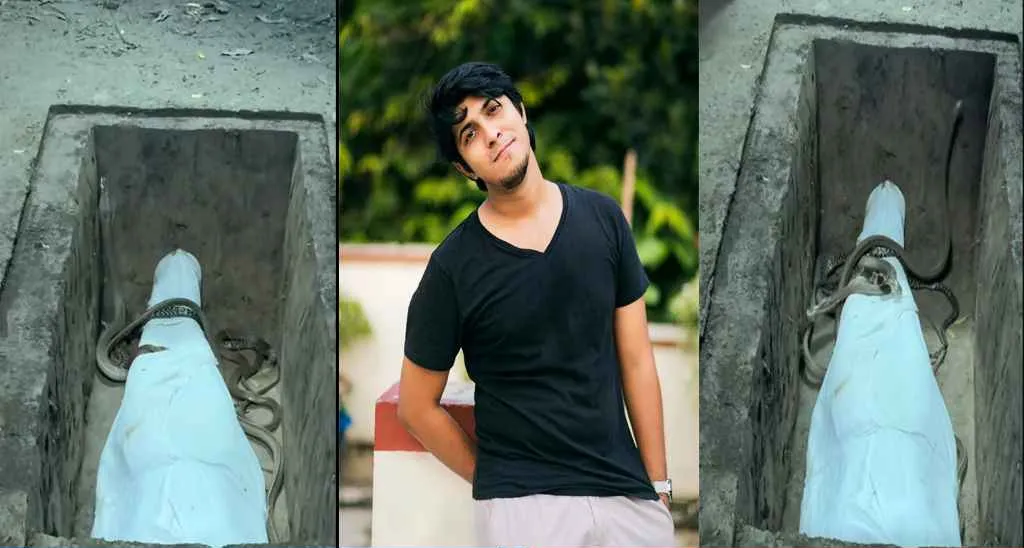 কবরে লাশের সঙ্গে ৬টি জীবন্ত সাপ! তৌসিফের ভিডিওতে ভয়ের ছড়াছড়ি