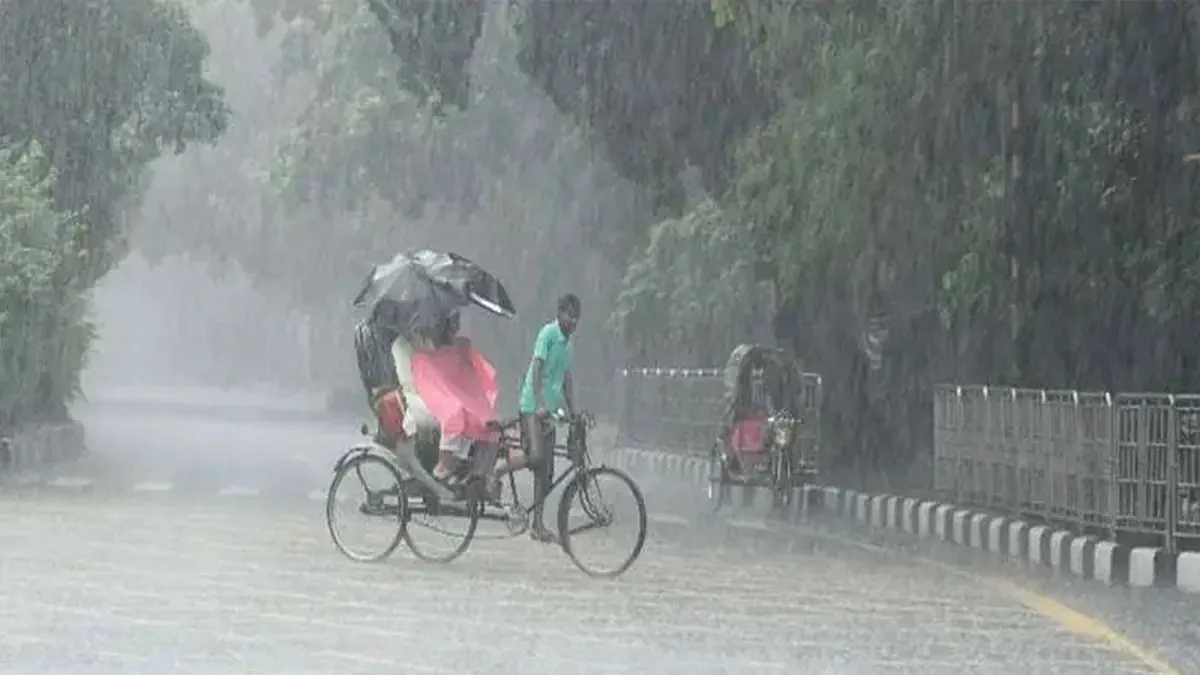 দেশের বিভিন্ন জেলায় বৃষ্টির পূর্বাভাস, পাহাড়ি এলাকায় সতর্কতা